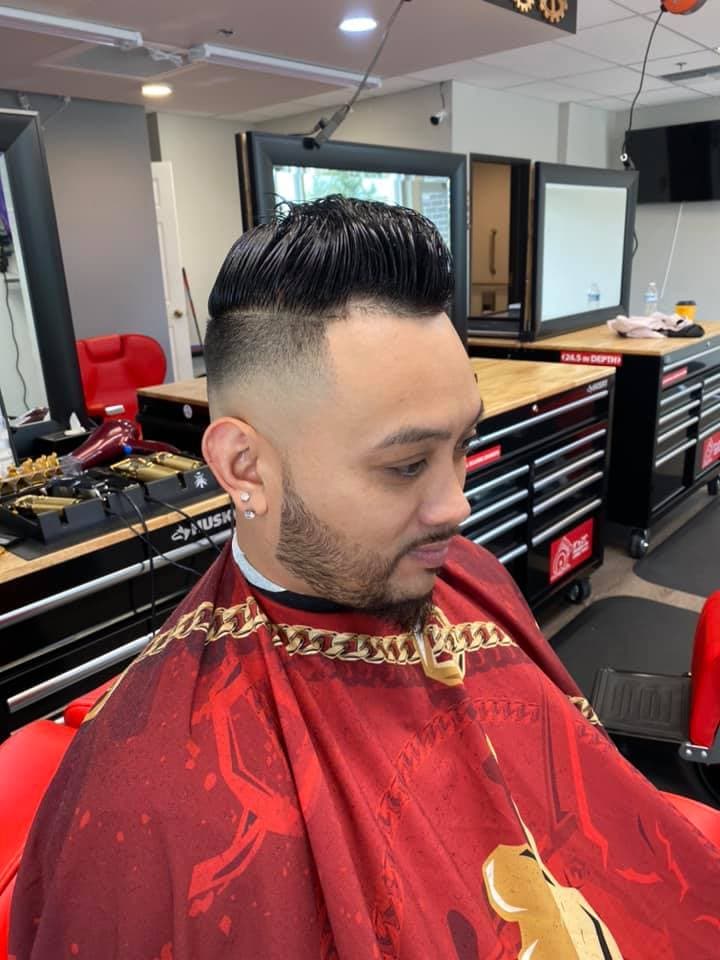 Clean fade haircut by Hair Mechanics Auburn WA