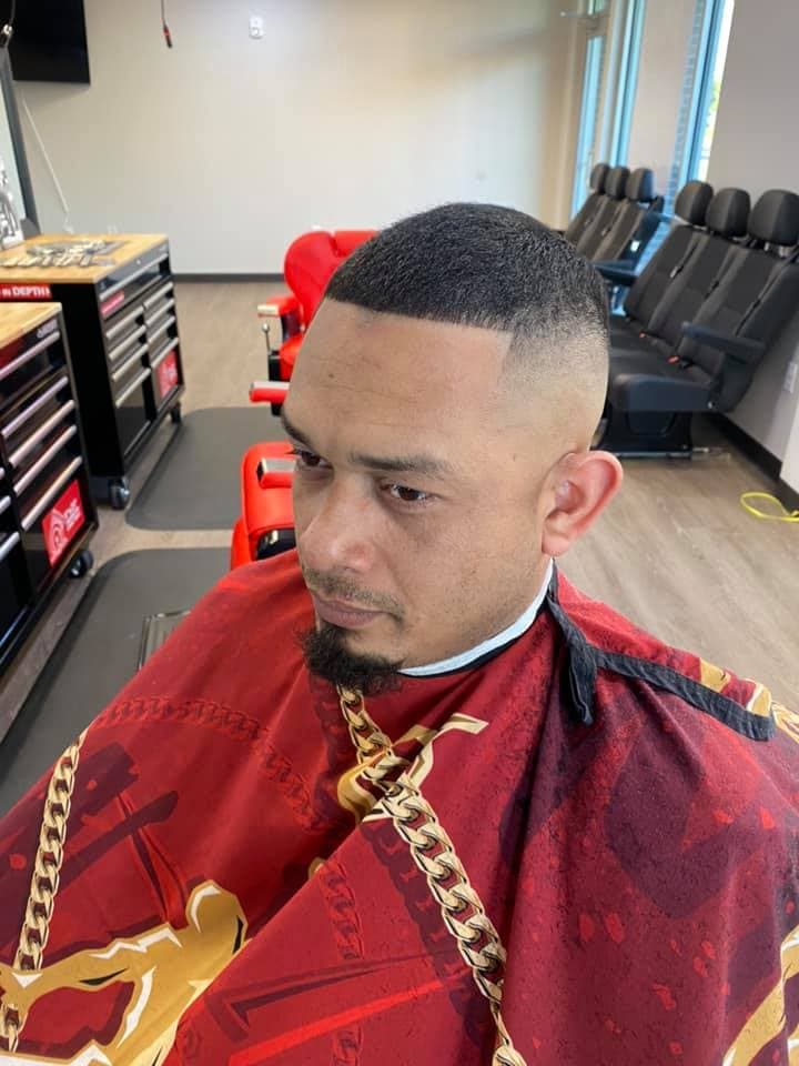Low fade haircut Auburn barbershop