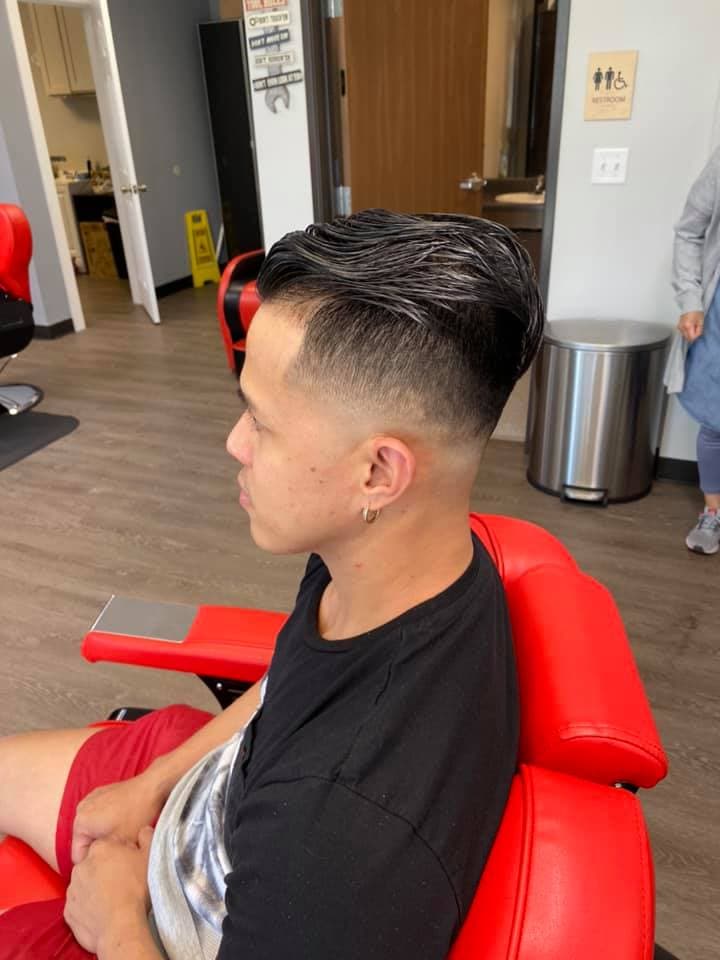 Skin fade with lineup Auburn WA